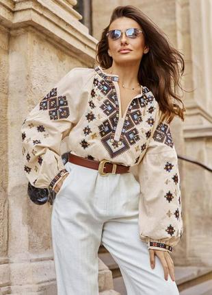 Вышиванка в размере батал