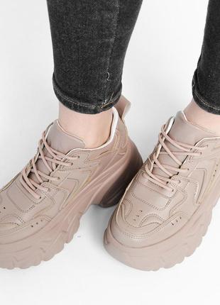 Кросівки жіночі fashion jenny 3919 38 розмір 23,5 см молочний