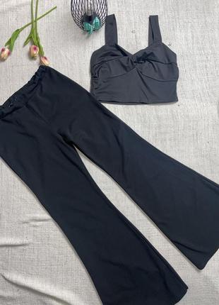 Брюки-клеш 5