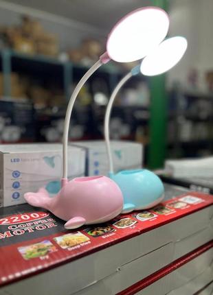 Лампа настільна світлодіодна на акумуляторі led table lamp bl-6588