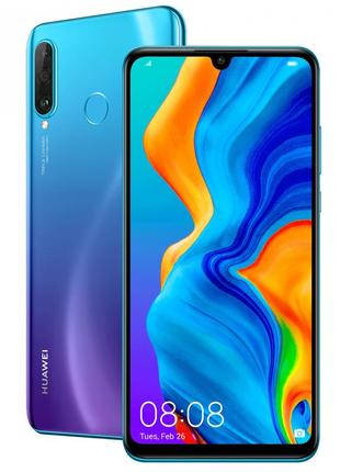 Смартфоны huawei p30 lite (nova 4e) 6/128gb blue3 фото