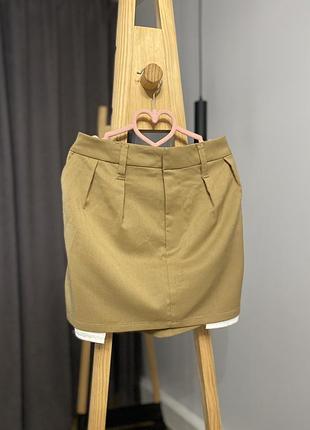 H&m мини юбка