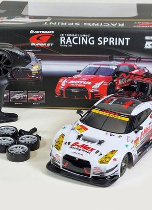 Дрифт машинка на радіокеруванні nissan gt-r nismo 1:164 фото