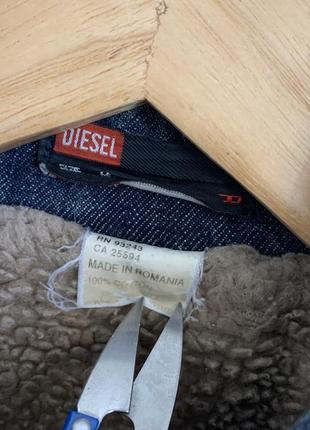 Винтажная джинсовая куртка diesel2 фото