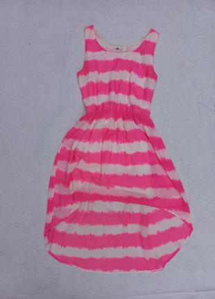 Летнее платье с шлейфом hm