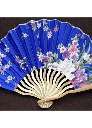 Веер ручной с цветами веер от жары веер для девушки