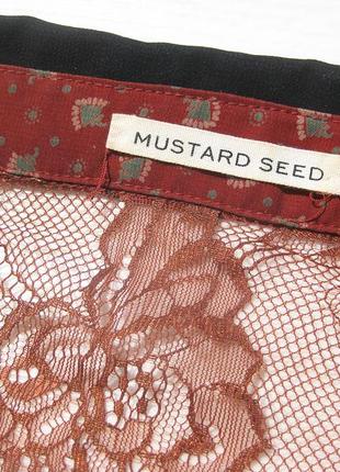 Красивая блуза рубашка бренда mustard seed лос анджелес9 фото