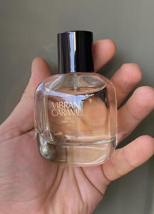 Духи женские zara vibrant caramel 90ml, новые с набора