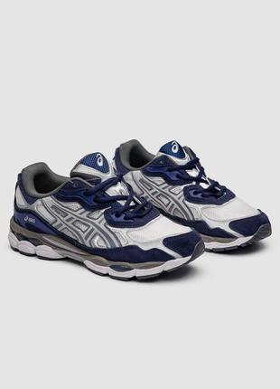 Asics gel-nyc graphite blue white