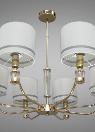 Diasha n1011/8g сучасна люстра з абажурами