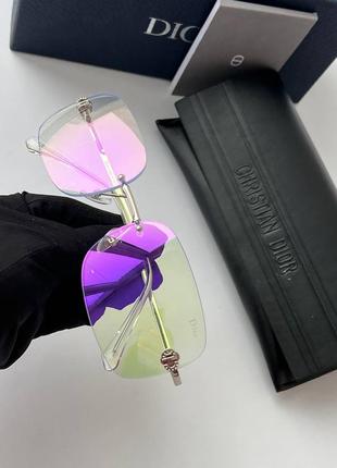 Очки в стиле christian dior