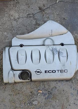 Декоративная крышка двигателя 1,8 бензин опель астра зафира вектра разборка opel astra zafira vectra omega