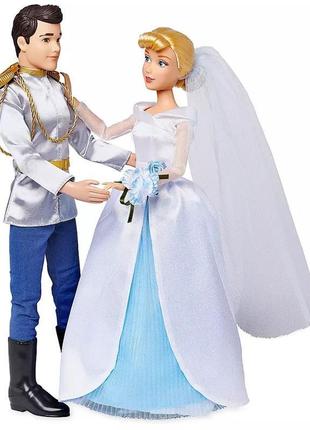 Весільний набір попелюшка і принц, ляльки дісней, оригінал1 фото