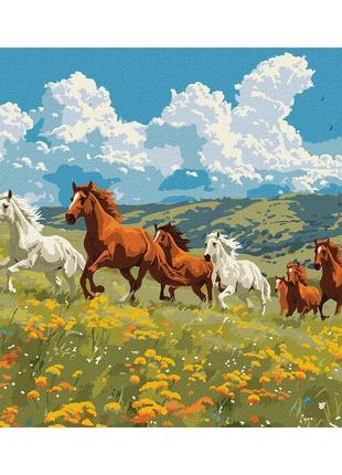 Картина за номерами сила та грація kho6591 40х50 nia-mart