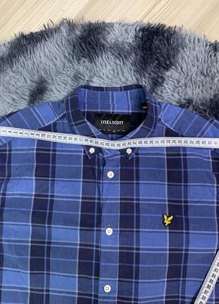 Мужская рубашка бренда lyle &amp; scott, оригинал7 фото