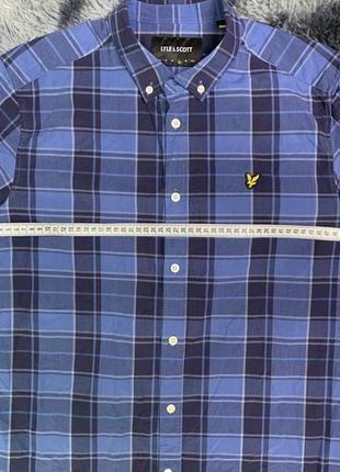 Мужская рубашка бренда lyle &amp; scott, оригинал8 фото