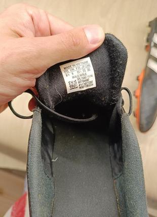 Кожаные бутсы adidas 11nova fg размер 435 фото