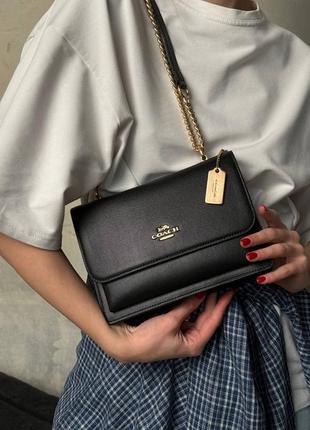 Сумка mini klare crossbody total black