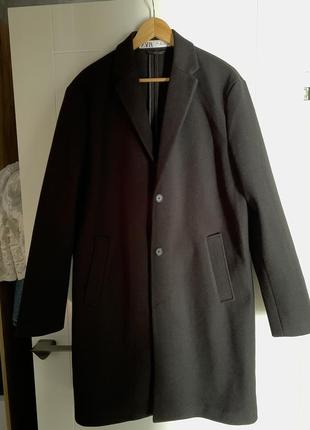 Пальто мужское zara