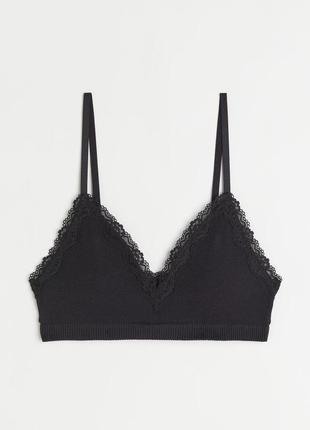 Новый топ, лиф divided h&m в рубчик4 фото