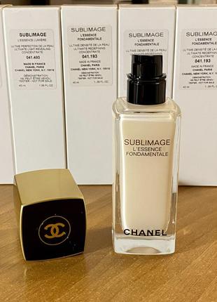 Оригінал chanel sublimage l'essence fondamentale концентрат для пружності шкіри