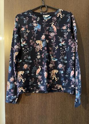 Кофта принт ostin розмір xs 4