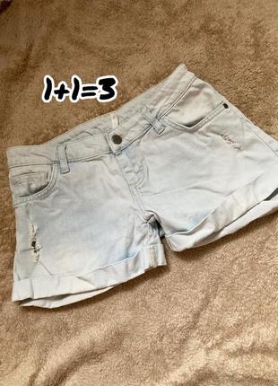 Шорты джинсовые