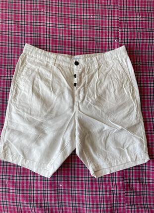 Льняні шорти jack & jones. розмір л
