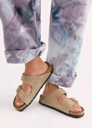 Шлепанці  birkenstock arizona taupe - оригинал