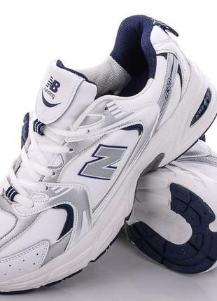 Жіночі підліткові кросівки new balance 530 шкіра білі р 40