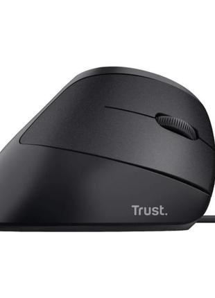 Комп'ютерна миша trust bayo ergo wired mouse дротова/вертикальна чорний (24635)