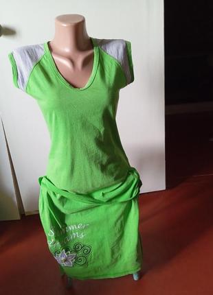 Домашня сукня трикотажна