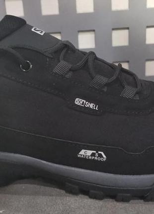 Чоловічі кросівки supo termo чорні з білим 41-46 розмір