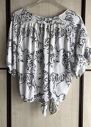 Блуза кроп топ 3