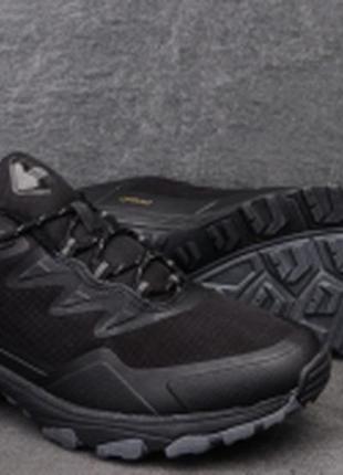 Чоловічі кросівки the north face об'єднані термо чорні р 41-45