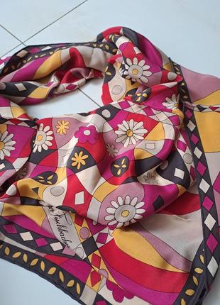 Красивий шовковий платок christian fischbacher2 фото