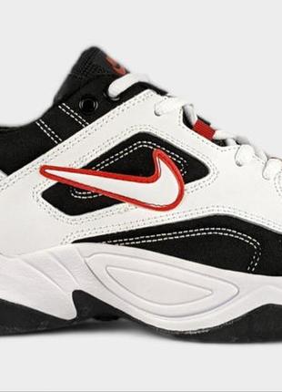 Чоловічі термо кросівки осінь/зима nike monarch шкіряні чорно-білі р 41, 42, 45