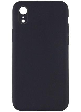 Чохол tpu epik black full camera для apple iphone xr (6.1")