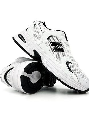 Женские кроссовки new balance 530 white black