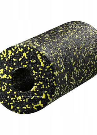 Масажний ролик 4fizjo epp pro+ 33 x 14 см (валик, роллер) гладкий black/yellow (p-5907222931431)