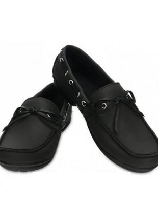 Crocs крокс балетки лоферы wrap colorlite ballet flat  black