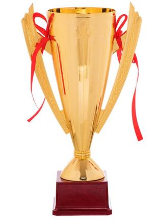 Кубок спортивний з ручками sport trade reward c-5007a висота 36см золотий