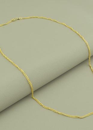Цепь 'xuping' 50 см. (позолота 18к (лимонная))