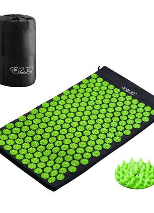 Коврик акупунктурный 4fizjo classic mat аппликатор кузнецова black/green (p-5907222931721)