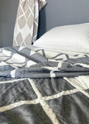 Муслиновое покрывало, темно-серый