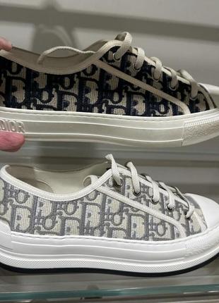 Кеды в стиле dior