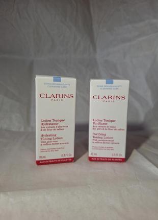 Clarins hydrating toning lotion тоник лосьон