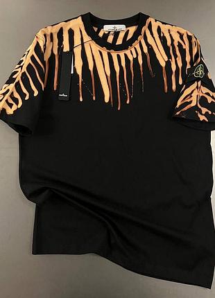 Футболка stone island мужская с принтами