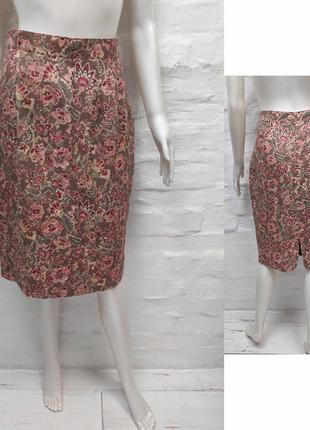 Planet элегантная силуэтная юбка из льна с вискозой.