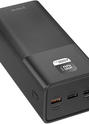 Портативна батарея proove giant 100w 40000mah black (pbgi99320001)